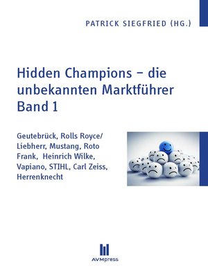 cover image of Hidden Champions--die unbekannten Marktführer--Band 1